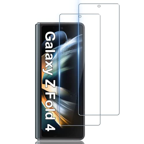 LYWHL 2-Pack for Samsung Galaxy Z Fold 4 Screen Protector, HD Clear Tempered Glass Protector Film for Galaxy Z Fold 4 5G 6.2 Inch, Anti Scratch Bubble Free Case Friendly Easy Install - Transparent - size: Samsung Galaxy Z Fold 4