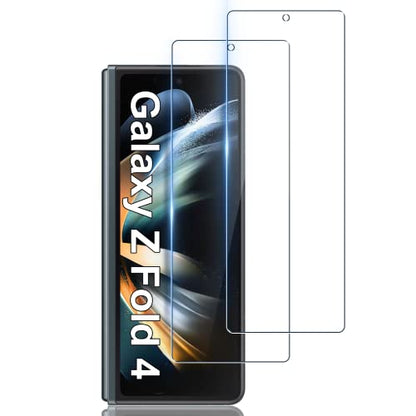 LYWHL 2-Pack for Samsung Galaxy Z Fold 4 Screen Protector, HD Clear Tempered Glass Protector Film for Galaxy Z Fold 4 5G 6.2 Inch, Anti Scratch Bubble Free Case Friendly Easy Install - Transparent - size: Samsung Galaxy Z Fold 4