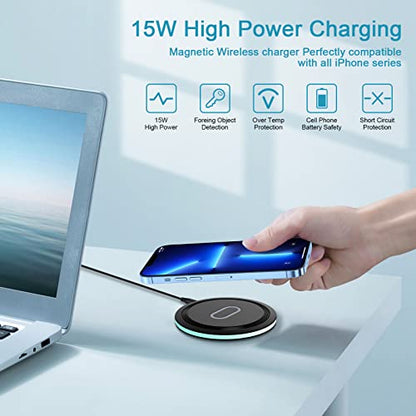 Pixel 10 Wireless Charger Fast Charging Pad for Google Pixel 10 Pro XL,10