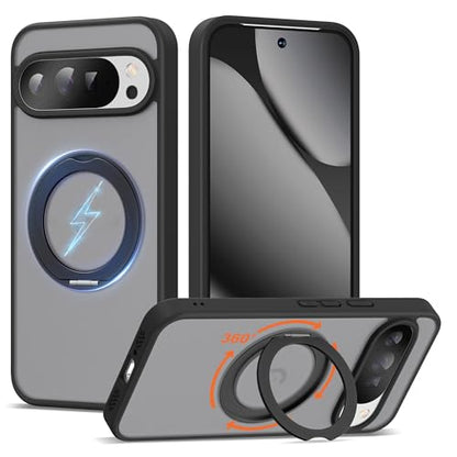 Compatible with Google 9/10 Pro XL Case with Stand 6.8",Black - color: Black, size: Google Pixel 9 Pro XL/Pixel 10 Pro XL