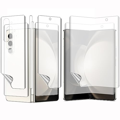 [2 Sets 8Pack] Matte Screen Protector for Z Fold 5,Soft TPU Film Ultra-Thin Anti-Glare Screen Protectors for Samsung Galaxy Z Fold 5 2023,Outside+Inside Screen+Back Cover+Side film - size: for Z Fold 5