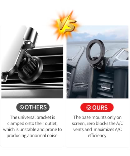 Car Phone Holder for Dodge Ram 1500/Ram 2500/Ram 3500 2019-2026 Accessories - size: for 2019-2026 RAM 1500 2500 3500 (5/8.4-inch)