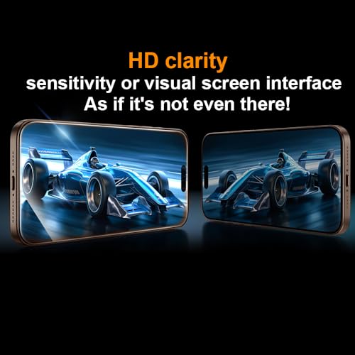 OneFish Screen Protector Glass for iPhone 14 Pro Max/ 15 Plus, 9H Glass Scratch Resistant, Dynamic Island Compatible, HD Clarity Tempered Film with Installation Frame, Easy Installation, 2Pack. - size: iPhone 14 Pro Max/15 Plus