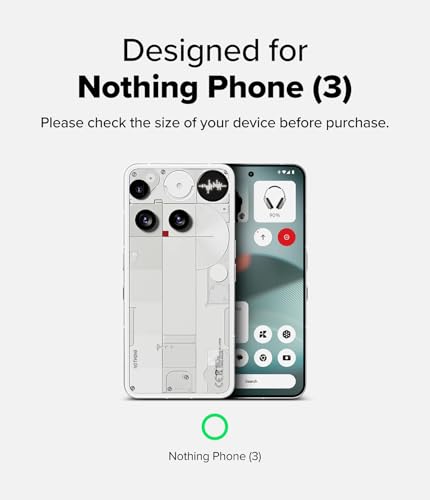 Ringke for Nothing Phone 3 Screen Protector [Easy Slide, 2 Pack] | Easy Installation with Alignment Tool, Case Friendly Premium 9H Hardness Tempered Glass