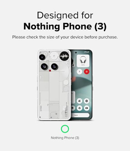 Ringke for Nothing Phone 3 Screen Protector [Easy Slide, 2 Pack] | Easy Installation with Alignment Tool, Case Friendly Premium 9H Hardness Tempered Glass