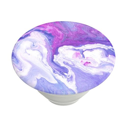 PopSockets Adhesive Phone Grip, Holder, Phone Stand, Lavender - Lavender Flow - color: Lavender Flow, style: Adhesive