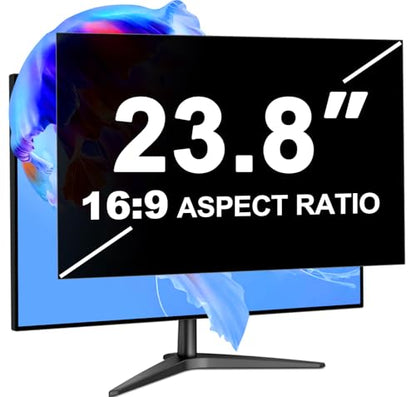 23.8 Inch Privacy Screen for Computer Monitor 16:9 Aspect Ratio - size: For Laptop 23.8 Inch 16:9