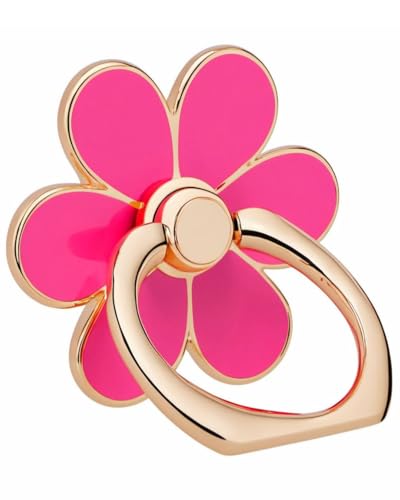NXVX Phone Ring Holder, Magenta 360° Rotating Finger Grip & Kickstand - color: Magenta