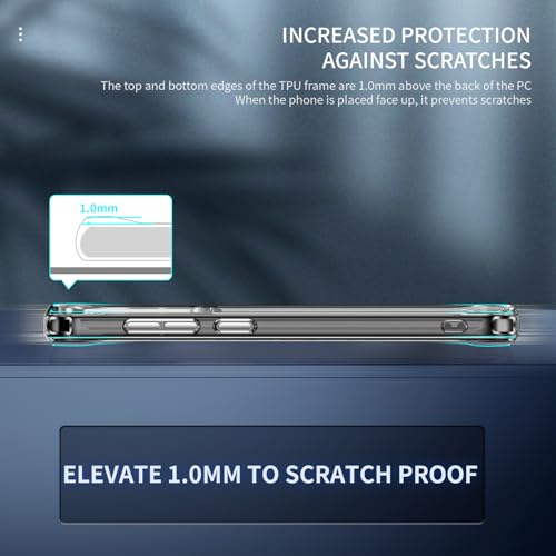 DEERLAMN Clear Case for Samsung Galaxy S26 Plus, Military Grade Drop Protection Anti-Scratch Transparent Ultra Slim Non-Yellowing Shockproof Protective Phone Cover (Clear) - size: Samsung Galaxy S26 Plus