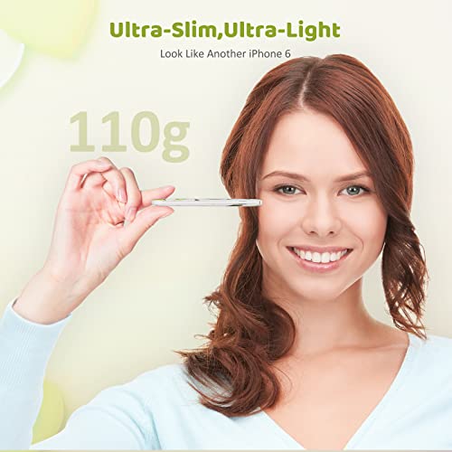 Sethruki Portable Charger 5000mAh Cute Ultra Slim USB C Power Bank for Girls Mini Fast Charging Small Battery Pack with Built in Cables for iPhone iPad Samsung Pixel Android Phones,Lemon - color: green