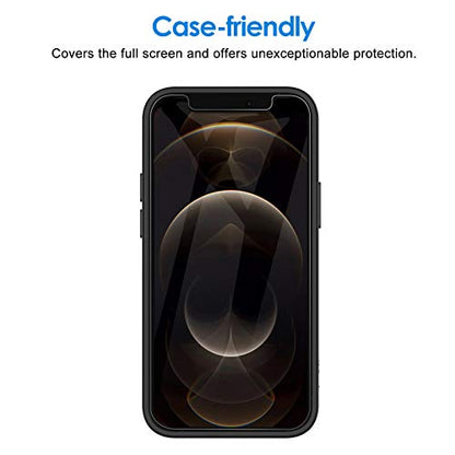 JETech Privacy Screen Protector for iPhone 12 Pro Max, 2-Pack - size: iPhone 12 Pro Max