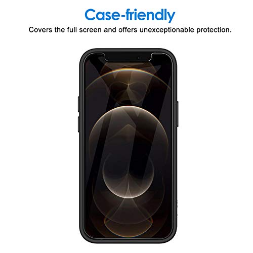 JETech Privacy Screen Protector for iPhone 12 Pro Max, 2-Pack - size: iPhone 12 Pro Max