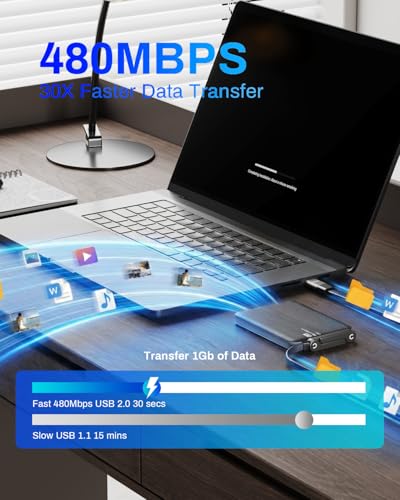 240W USB C to USB C Ultra Fast Charging Cable with Invisible Stand Flat Phone Charger 90 Degree Right Angle Plug T Shaped Foldable Stand Multi Functional Cord Black 4.9 Ft (1 Pack