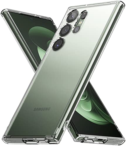 Ringke for Samsung Galaxy S23 Ultra Case [Fusion Matte Clear] | Oil & Dirt Resistant, Anti-Fingerprint Technology Prevents Oily Smudges, Frosted Coating Feels Velvety Soft - size: Galaxy S23 Ultra