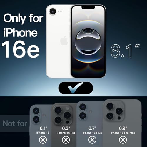 Battery Case for iPhone 16e/17e, Upgraded 10800mAh Rechargeable Portable Extended Battery Pack Supported Qi Wireless Charging Case Compatible with iPhone 16e/17e(6.1 inch) Charger Cover(Black) - size: iPhone 16e/17e