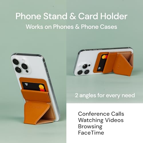 Elite Tech Gear Secure Phone Card Holder with Adjustable Stand