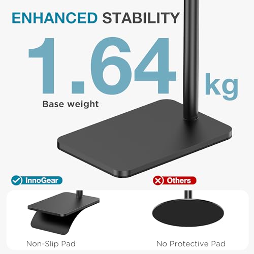 InnoGear Overhead Phone Mount Webcam Stand Camera Mount Tripod for Desk