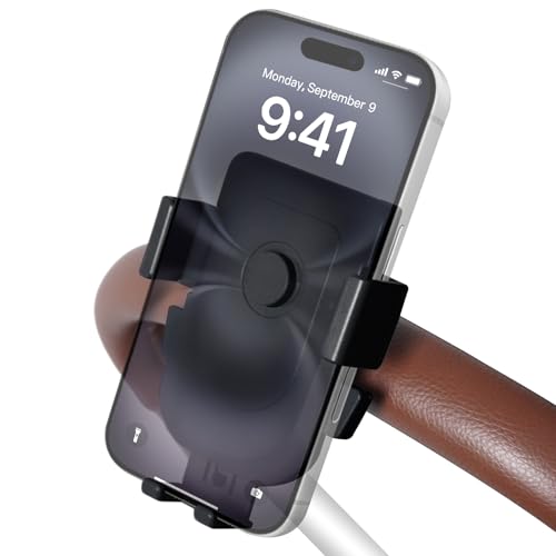 Baby Stroller Phone Holder, Universal Handlebar Phone Mount Black