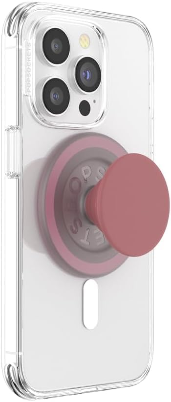 PopSockets Phone Grip for MagSafe, Magnetic Holder- Clay - color: Clay, style: MagSafe