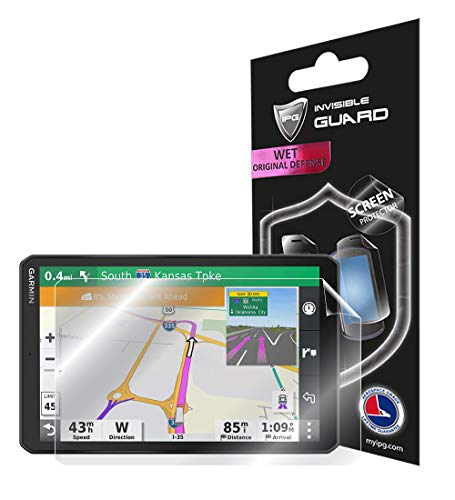 IPG For Garmin dezl OTR800 8 inch GPS Truck Navigator Screen Protector Invisible Ultra HD Clear Film Anti Scratch Skin Guard - Smooth/Self-Healing/Bubble -Free for otr800 - size: OTR800