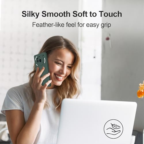 GiiYoon Silicone Case for Nothing Phone 3a Pro, Green - color: Green, size: Nothing Phone 3a Pro