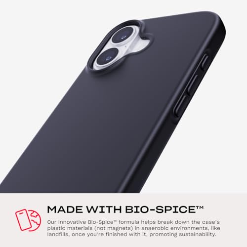 Tech21 EvoLite Case for iPhone 17 – Black | Slim Protective Case | Impact Protection | Wireless Charging Compatible - color: Black, size: iPhone 17