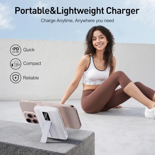 FancyBean 10000mAh 22.5W Magnetic Wireless Portable Charger Power Bank