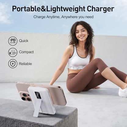 FancyBean 10000mAh 22.5W Magnetic Wireless Portable Charger Power Bank