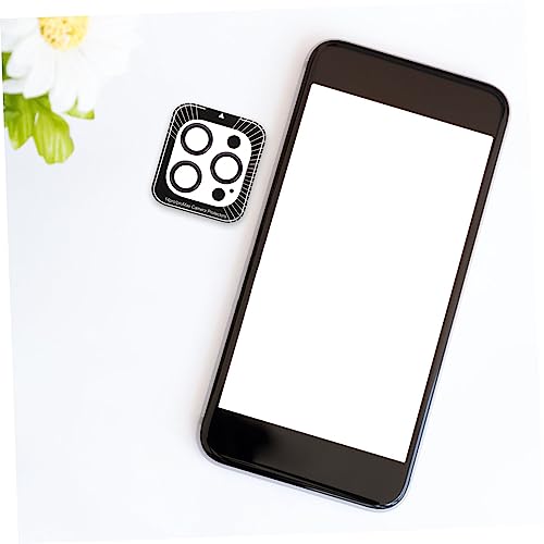 Camera Lens Protector Tempered Film for Scratch Resistant Dark Purple Protective Cover High Transparency Dust Film Compatible with Phone Cases