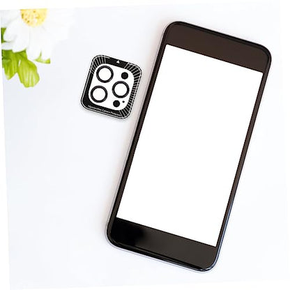 Camera Lens Protector Tempered Film for Scratch Resistant Dark Purple Protective Cover High Transparency Dust Film Compatible with Phone Cases