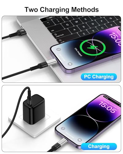 2-Pack USB C to Lightning Adapter, Type C to Lightning Adapter Fast Charger - size: 2 Pcs USB C to Lightning Adapter