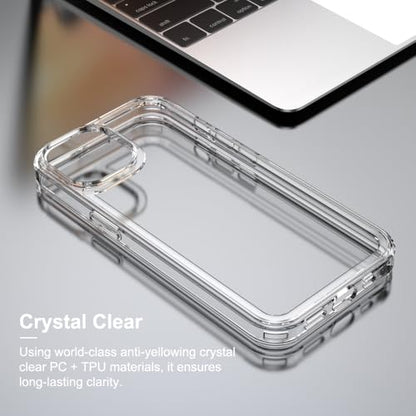 for iPhone 15 Clear Bumper Frame No-Back Case, Slim Fit Ultra-Light Anti-Yellowing Transparent Protection Bezel Phone Cover Case 6.1" 2023 - color: Clear, size: iPhone 15