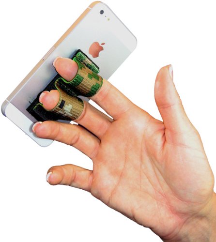 LAZY-HANDS 2-Loop Phone Grip - XL - Camouflage - color: Camouflage - XL