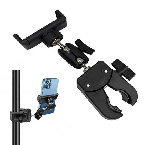 Phone Holder for Mic Stand, Music & Recording Mount