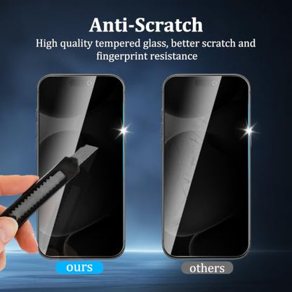 Privacy Screen Protector for iPhone 18 Pro Max - size: iPhone 18 Pro max 2+2PCS
