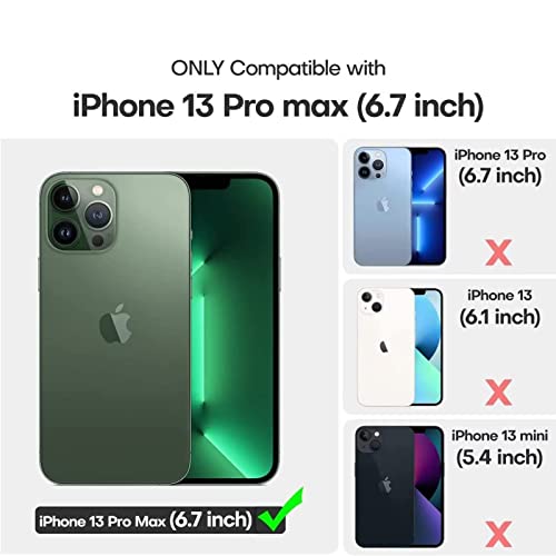 Battery Case for iPhone 13 Pro Max,Upgraded 12000mAh Rechargeable Portable Protective Extended Charger Case Wireless Charging Compatible with iPhone 13 Pro Max (6.7 inch) Charging Case & Carplay-Black - size: iPhone 13 Pro Max (6.7 inch)