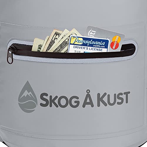 Skog Å Kust DrySak Roll Top Waterproof Bag, 5, 10 & 20 Liter - color: Grey, size: 20 Liter