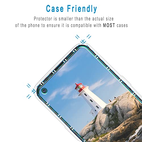2 Pack Screen Protector for OnePlus Nord N100 Tempered Glass Film - size: OnePlus Nord N100