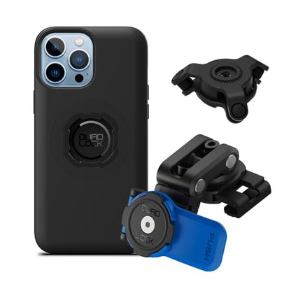 Quad Lock Brake Reservoir Motorcycle Phone Mount with Vibration Dampener and MAG Phone Case for iPhone 13 Pro Max - size: iPhone 13 Pro Max