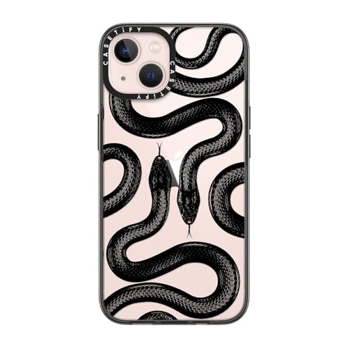 CASETiFY for iPhone 13 Case - Compact | Lightweight | 4ft. 2x Military Grade Drop Protection | Black Kingsnake | Black - color: Black Kingsnake, size: Iphone 13 (6.1")