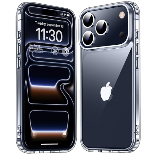 MOZOTER for iPhone 17 Pro Case Clear,[Anti-Yellowing] [Non-Slip] Shockproof Bumper Phone Cover,Slim Thin Cute Case for iPhone 17 Pro 6.3 inch-Clear - color: Ultra Clear, size: For Phone 17 Pro-6.3"