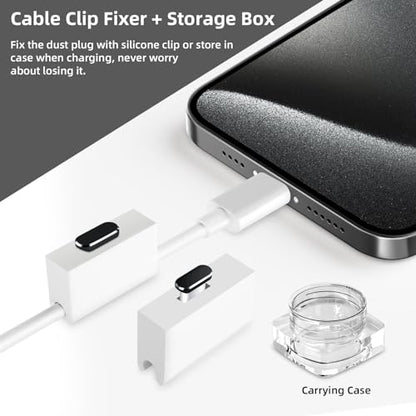 USB Type C Anti Dust Plug 2 Pack USBC Charging Port Cover Plugs Protector