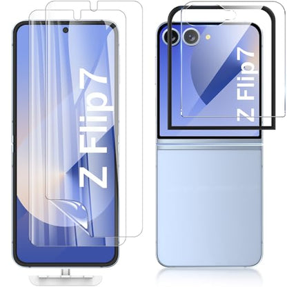 for Samsung Galaxy Z Flip 7/Z Flip 8 Screen Protector - size: Z Flip 7