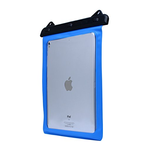 AICase Universal iPad Waterproof, Dry Bag Pouch for iPad Pro 10.5, New iPad 9.7 2017/2018, iPad Pro 9.7, iPad Air/Air 2, Tablets up to 11.5 Inch (Blue) - color: Blue for tablets up to 11.5 inch