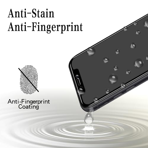 MAYtobe Privacy For iPhone 11 Pro, XS, X Screen Protector Tempered Glass - size: iPhone 11 Pro,XS,X(Black)