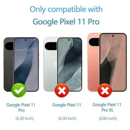 Anoowkoa 3 Pack Compatible for Google Pixel 11 Pro Screen Protector - color: Google Pixel 11 Pro