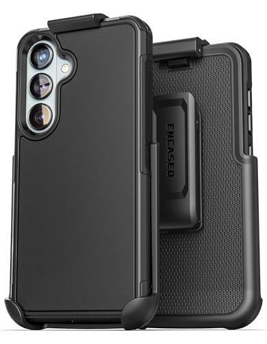 Encased Shockproof Case for Samsung Galaxy S26 with Belt Clip Holster (Compatible with MagSafe) Heavy Duty Rugged Protection (Challenger Series) - size: S26