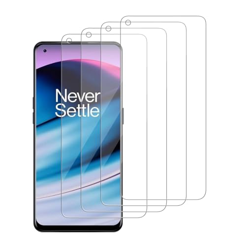 4 Pack Glass Screen Protector Compatible for OnePlus Nord N20 5G / GN2200 CPH2459 [9H Hardness]-HD Screen Tempered Glass, Scratch Resistant,Easy Install [Case Friendly] - size: OnePlus Nord N20 5G