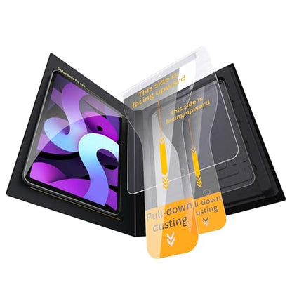 2-Pack Glass Screen Protector for iPad 10.2-in.(9th 8th 7th Gen) Military Shatterproof, 9H+ Hardness, Auto-Alignment Frame, Anti-Fingerprint, HD Clear, Scratch Resistant - size: iPad 10.2-in.(9th/8th/7th Gen)