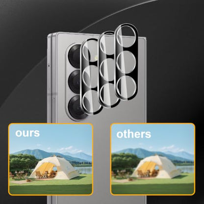 3 Pack Camera Lens Protector for Samsung Galaxy Z Fold 6 - size: Galaxy Z Fold 6